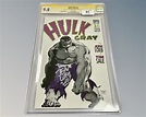Marvel Comics : CGC Signature Series Hulk: Gray #1, signed by Jeph Loeb ...