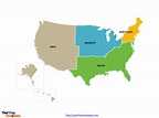 Us Map With Regions Labeled | Images and Photos finder