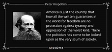 TOP 25 QUOTES BY PETER KROPOTKIN (of 69) | A-Z Quotes