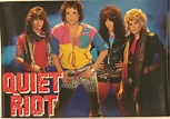 Sold Price: Quiet Riot 1984 Promo Poster - May 6, 0120 10:00 AM PDT