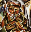 Otto Dix - Krieger mit Pfeife (1918) in 2019 | Expressionismus ...