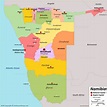 Namibia Map | Detailed Maps of Republic of Namibia