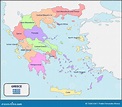 Cartina Geografica Politica Grecia