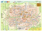 Monaco di baviera cartina dei trasporti pubblici - Trasporti sulla ...