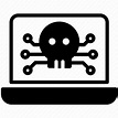 Computer virus, cyber virus, online virus, virus pc, windows virus icon ...