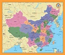 Lista 96+ Foto Mapa De China Y Sus Ciudades Cena Hermosa