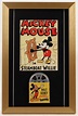 Mickey Mouse "Steamboat Willie" 13.5x20.5 Custom Framed Print Display ...