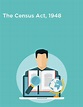 Download The Census Act, 1948 PDF Online 2020