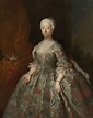 Fredericka of Saxe-Gotha-Altenburg,Duchess of Saxe-Weissenfels by Pesne ...