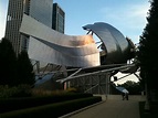 Frank Gehry, Architect...Millenium Park, Chicago, 2011; Photo: Philip M ...