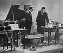 John Cage is performing his 'Water Walk'. | John cage, Cage, Sound art