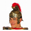 Casco de Romano gorro soldado Romano dorado con cresta Disfraz imperio ...