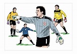 A2 Peter Shilton Painting Poster - The Art of Goalkeeping