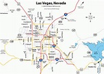 Mapa de Las Vegas - Guía de las lugares turísticos