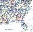 Southeast Usa Map