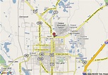 Map Of Deland Florida | Maps Of Florida