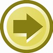 Free Vector Illustration Of A Right Arrow Icon