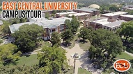 East Central University Campus Map - Map