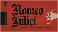 Romeo and Juliet (1968) – DVD Menus