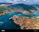 Aerial of the bay of Balaklava, Crimea, Russia Stock Photo - Alamy