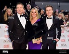 Bradley Walsh, Wife Donna and Son Barney attending the National ...
