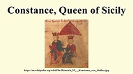 Constance, Queen of Sicily - YouTube