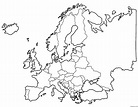 Dibujos de Mapa de Europa 10 para Colorear para Colorear, Pintar e ...