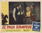 El Paso Stampede 1953 | Republic pictures, Lobby cards, Black stallion