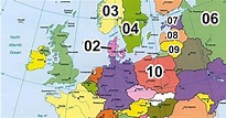 Blog de Geografia do prof. André Gregoski: Mapa em branco: Norte Europeu