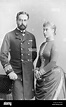 Prince Louis of Battenberg and his wife Princess Victoria of Hesse and ...