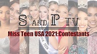 Miss Teen USA 2021:Contestants - YouTube