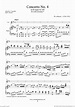 Mozart - Violin Concerto No. 4 in D major K218 sheet music for violin ...