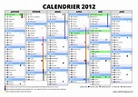 CALENDRIER 2012 A TELECHARGER - Photosji