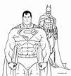 Batman Vs Superman Coloring Pages - Coloring Home
