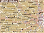 Map of Swindon