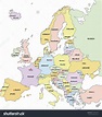 Free Printable Map Of Europe With Countries And Capitals - Printable Maps