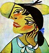 Portrait of Olga Painting by Pablo Picasso | Pixels