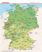 Mapa de Alemania - Lonely Planet