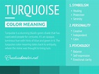 Turquoise Color Meaning: Turquoise Symbolizes Ocean and Serenity ...