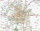 Map of Denver Colorado - TravelsMaps.Com