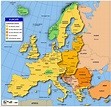 Mapa da Europa Político Regional | Mapa da Europa Político Regional ...