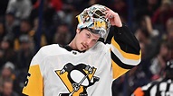 Penguins' Tristan Jarry breaks franchise record for longest shutout streak