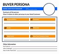 Persona Template Word Free - Printable Templates