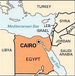 Cairo map location - Map of cairo location (Egypt)