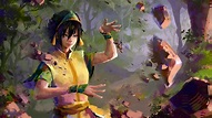Avatar The Last Airbender Toph Beifong In Forest 4K HD Anime Wallpapers ...