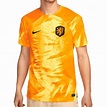 Camiseta Nike Holanda 2022 2023 Dri-Fit Stadium naranja | futbolmania