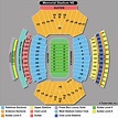 Memorial Stadium Seating Chart Nebraska