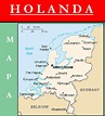 Mapa de holanda