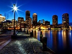 Boston Skyline Wallpapers Download Free | PixelsTalk.Net