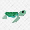 卡通動物海龜剪貼畫, 海龜, 剪貼畫, 創意素材圖案，PSD和PNG圖片免費下載